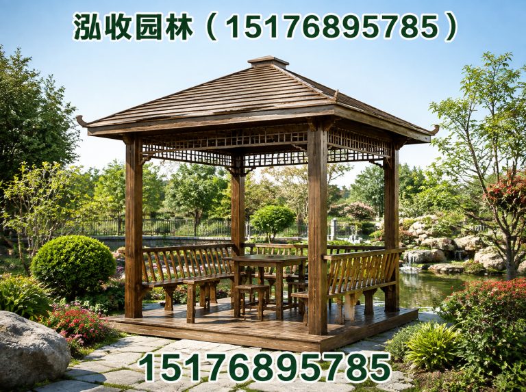 巴彦淖尔防腐木展示图